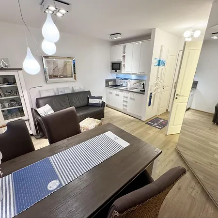 F Haus Meeresblick A 0 16 Dinghy Mit Terrasse Apartmán *