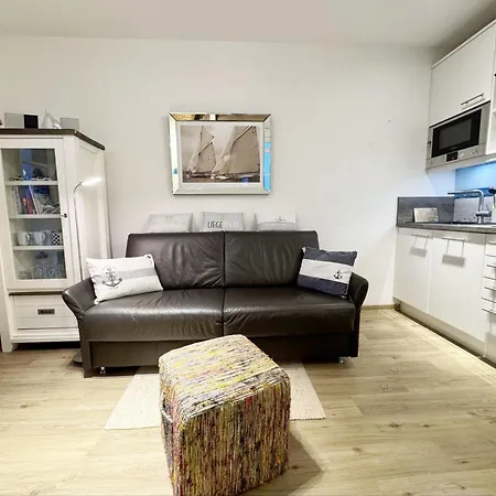 F Haus Meeresblick A 0 16 Dinghy Mit Terrasse Apartmán