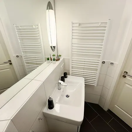 F Haus Meeresblick A 0 16 Dinghy Mit Terrasse Apartmán Baabe